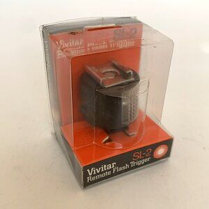 Vivitar SL 2 Flash Light Slave Remote Flash Trigger w/Instructions 23-7019